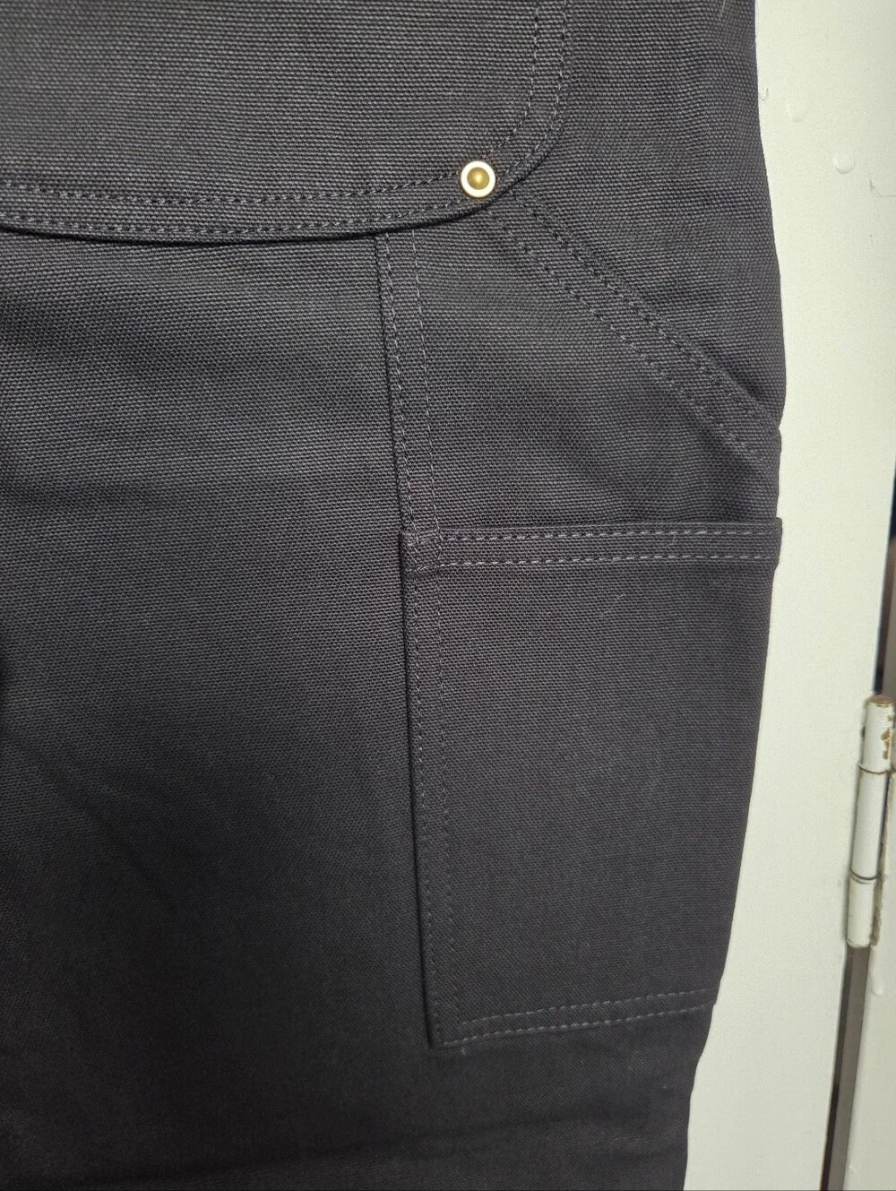 Carhartt Loose Straight B01 Firm Duck Front Work Pants Double Knees Size 38/30